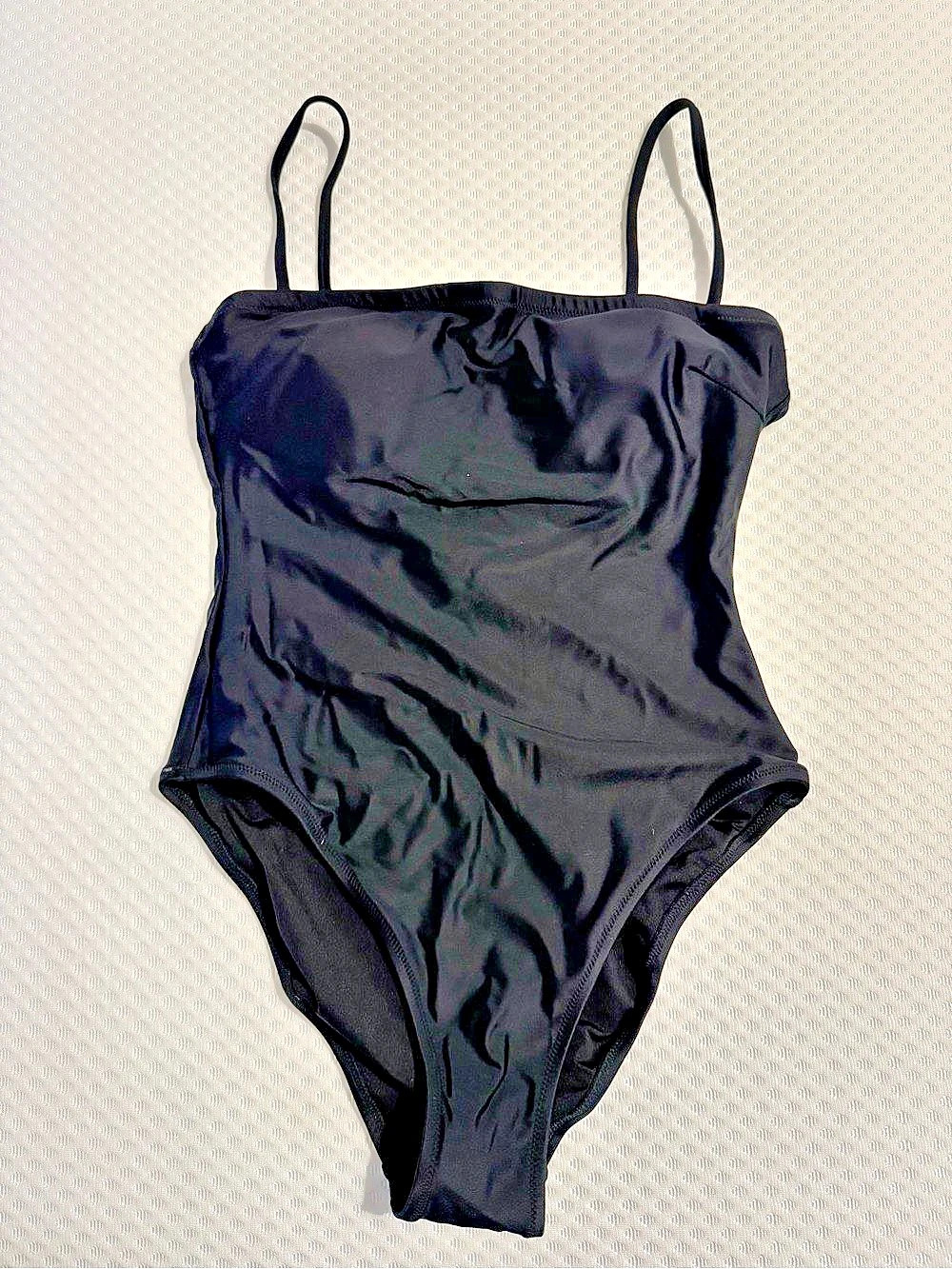 J. Crew One-Piece Swimsuit Black Size 6 NWT